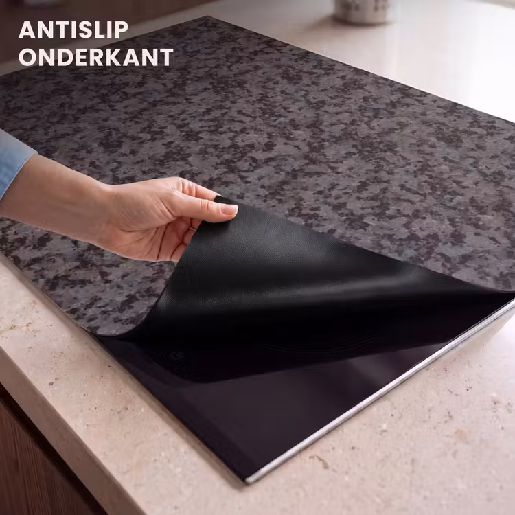 Inductie beschermer - Donker - Grijs - Patroon — 9