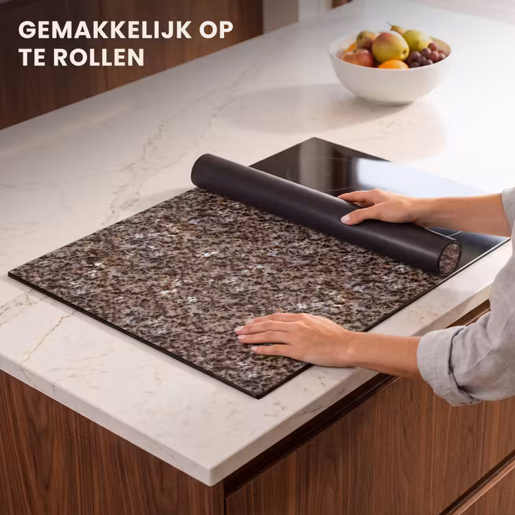 Inductie beschermer - Graniet - Bruin - Structuur — 7