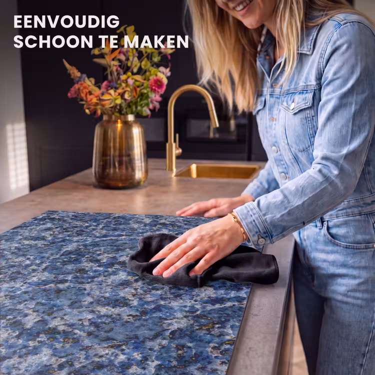 Inductie beschermer - Graniet - Blauw - Koel — 6