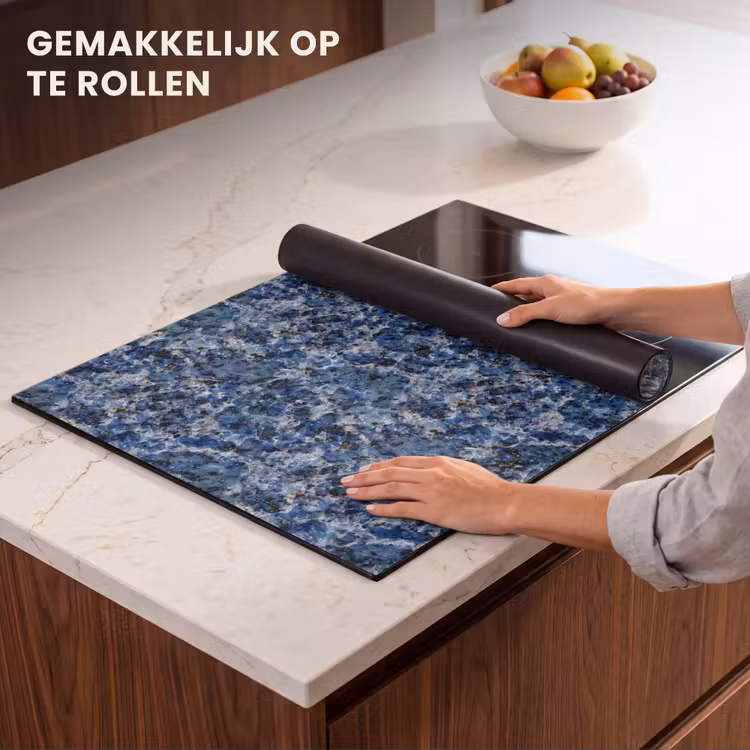 Inductie beschermer - Graniet - Blauw - Koel — 7