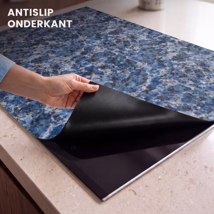 Inductie beschermer - Graniet - Blauw - Koel — 9
