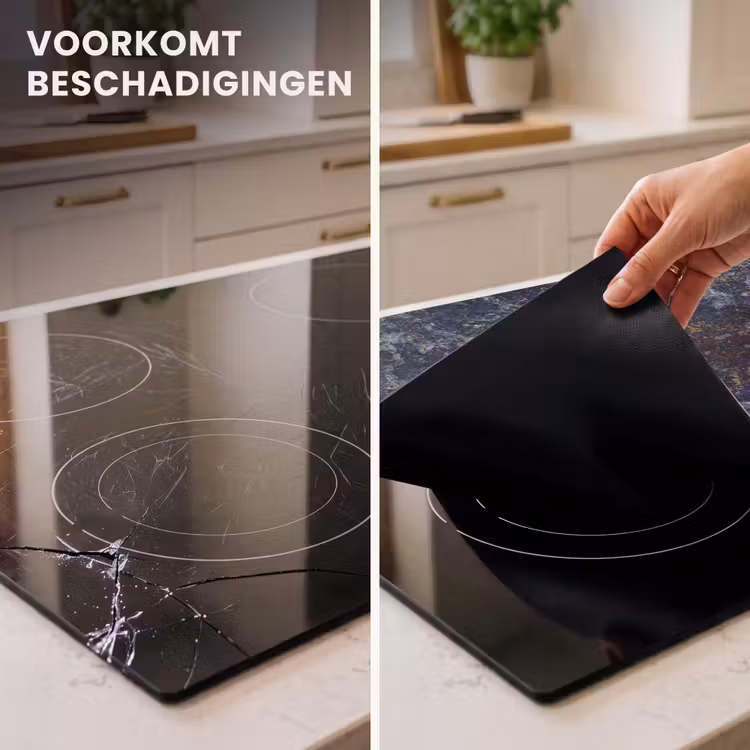 Inductie beschermer - Blauw - Graniet - Donker — 3