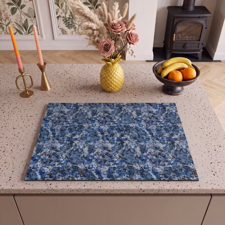 Inductie beschermer - Graniet - Blauw - Koel — 2