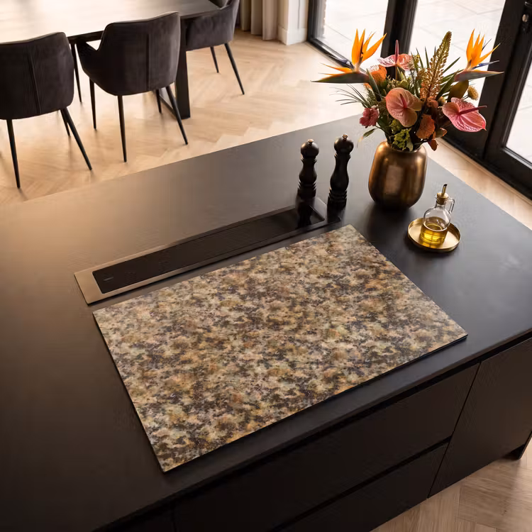 Inductie beschermer - Graniet - Kleur - Bruin — 5