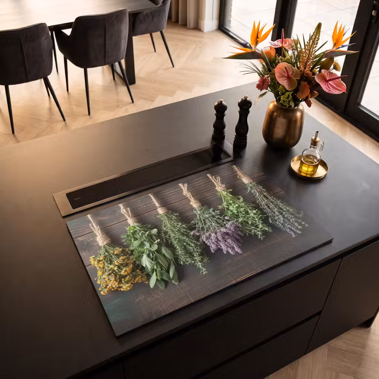 Inductie beschermer - Kruiden - Hout - Paars — 5