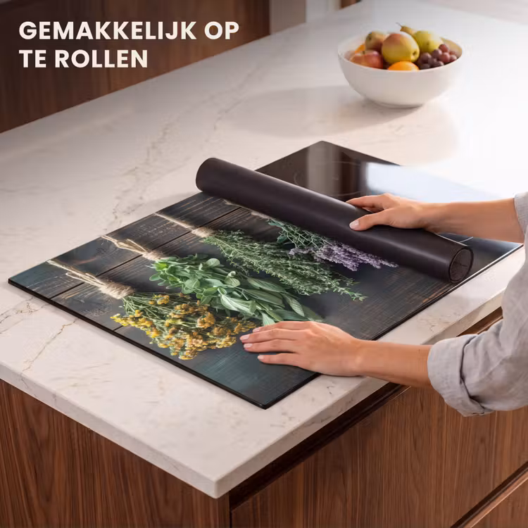 Inductie beschermer - Kruiden - Hout - Paars — 7
