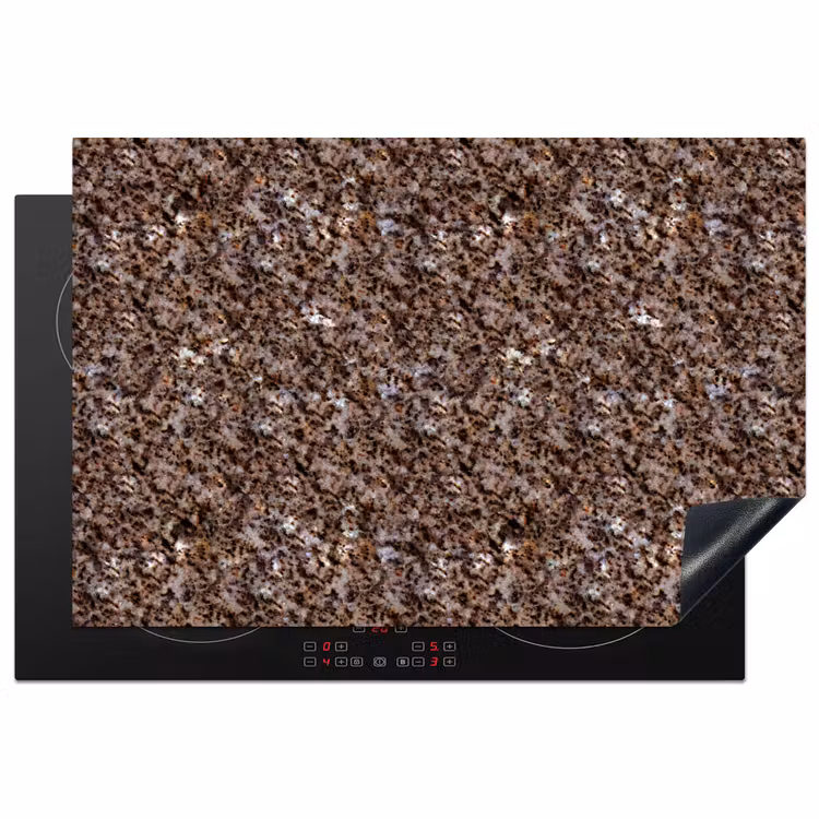 Inductie beschermer - Graniet - Bruin - Structuur — 1