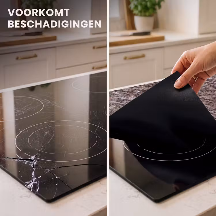 Inductie beschermer - Graniet - Bruin - Structuur — 3