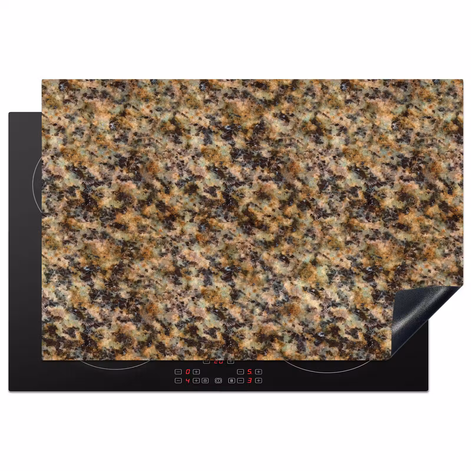 Inductie beschermer - Graniet - Kleur - Bruin — 1