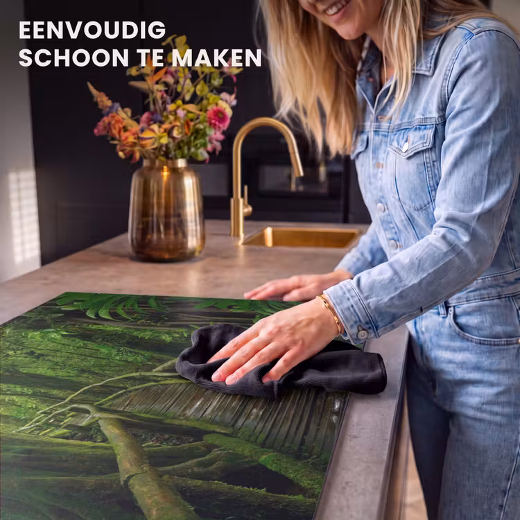 Inductie beschermer - Jungle - Brug - Mos - Natuur - Tropisch — 6