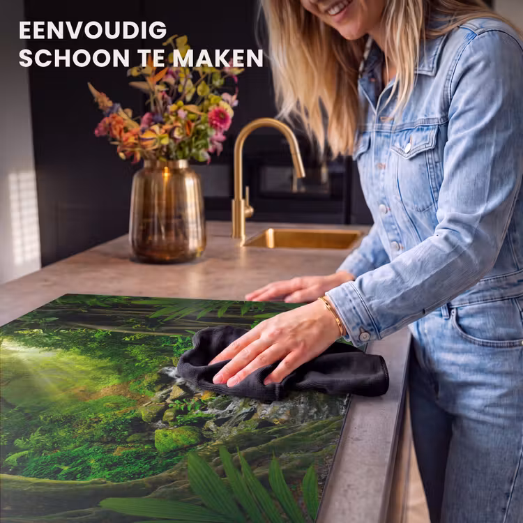 Inductie beschermer - Jungle - Water - Bladeren - Zon - Natuur — 6