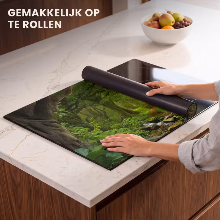 Inductie beschermer - Jungle - Groen - Natuur - Tropisch - Planten — 7