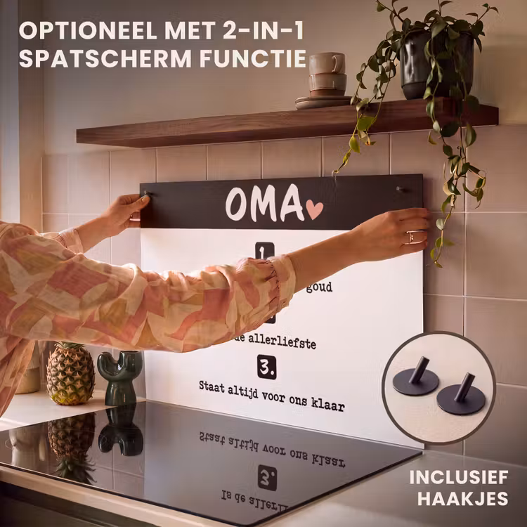 Inductie beschermer - Quotes - Oma is de allerliefste - Spreuken - Oma — 10