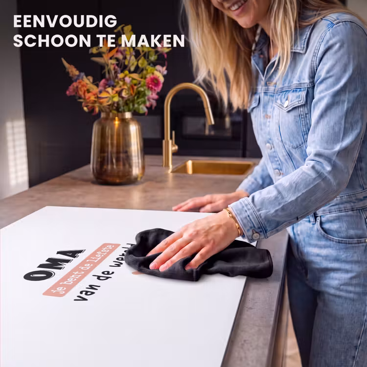 Inductie beschermer - Quotes - Oma jij bent de liefste van de wereld - Spreuken - Oma — 6