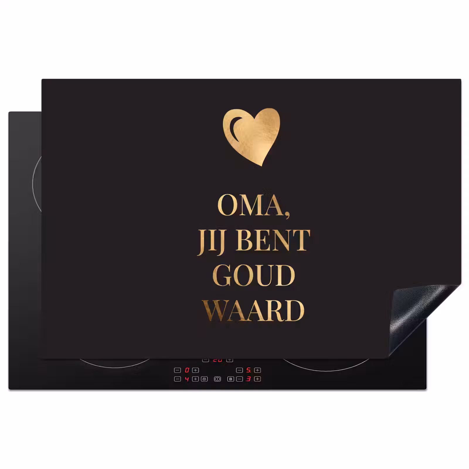 Inductie beschermer - Oma jij bent goud waard - Quotes - Spreuken - Oma — 1