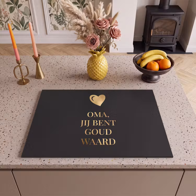 Inductie beschermer - Oma jij bent goud waard - Quotes - Spreuken - Oma — 2