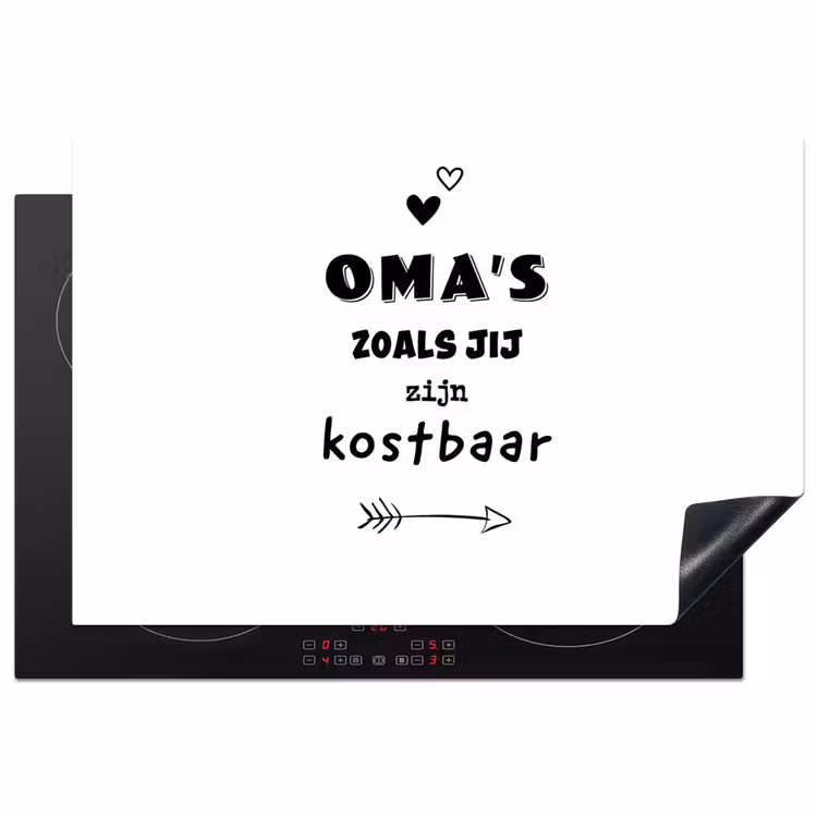 Inductie beschermer - Quotes - Oma's zoals jij zijn kostbaar - Spreuken - Oma — 1