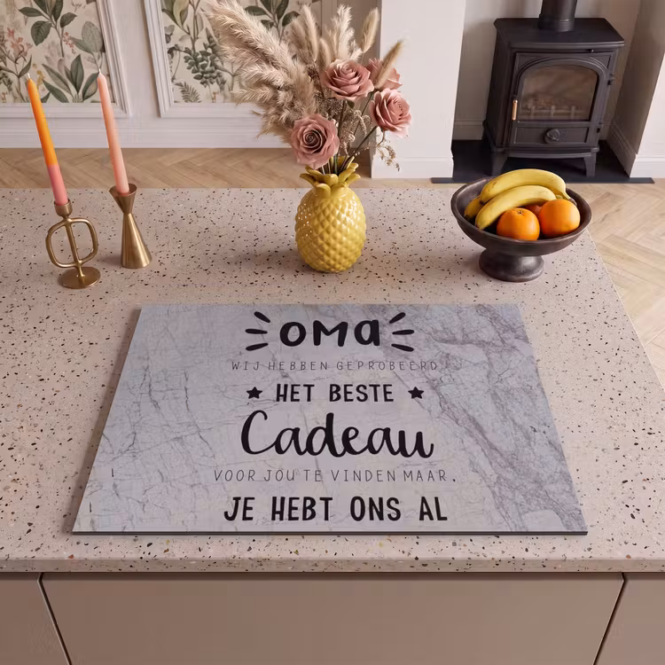 Inductie beschermer - Oma - Spreuken - Oma je hebt ons al - Quotes — 2