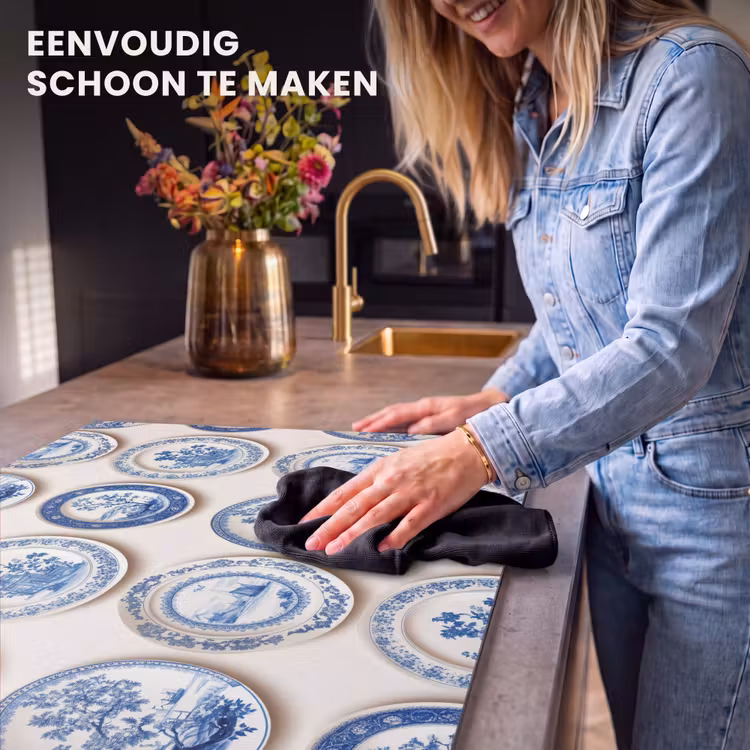 Inductie beschermer - Borden - Bomen - Planten - Blauw — 6