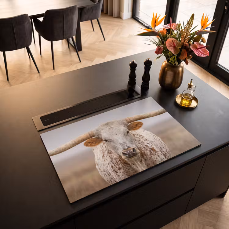 Inductie beschermer - Longhorn - Grasveld - Dier — 5