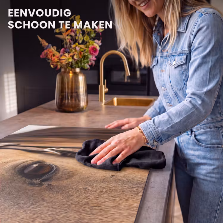 Inductie beschermer - Paard - Oog - Bruin — 6
