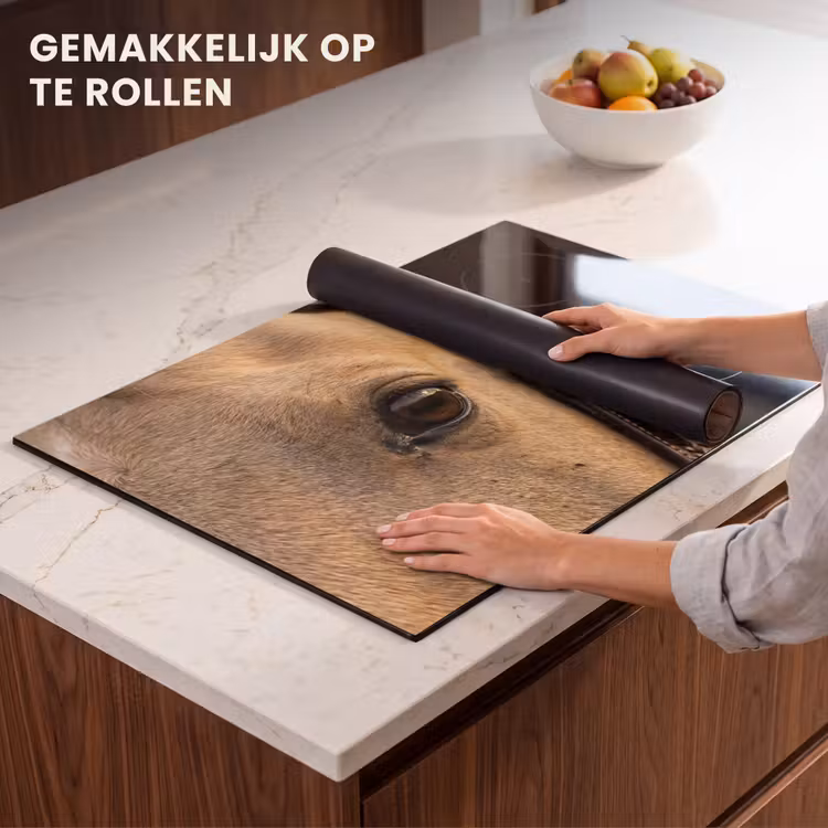 Inductie beschermer - Paard - Oog - Bruin — 7