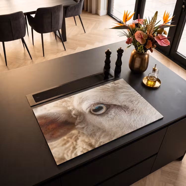 Inductie beschermer - Schaap - Oog - Wit — 5