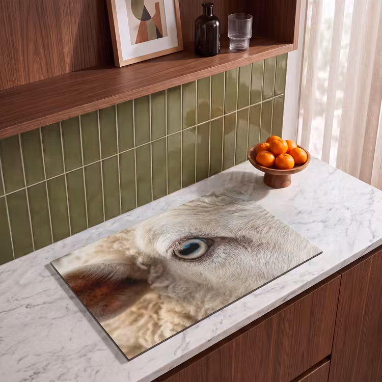 Inductie beschermer - Schaap - Oog - Wit — 8