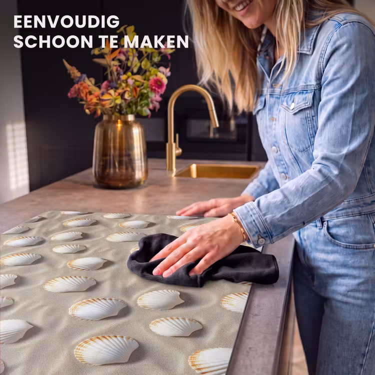 Inductie beschermer - Schelpen - Zand - Maritiem — 6