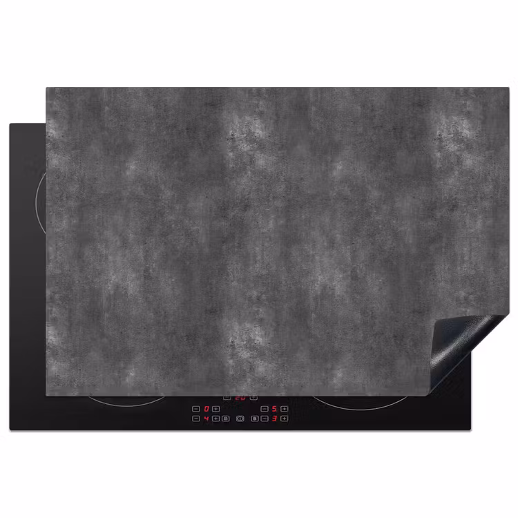 Inductie beschermer - Donkergrijs - Ruw - Beton — 1