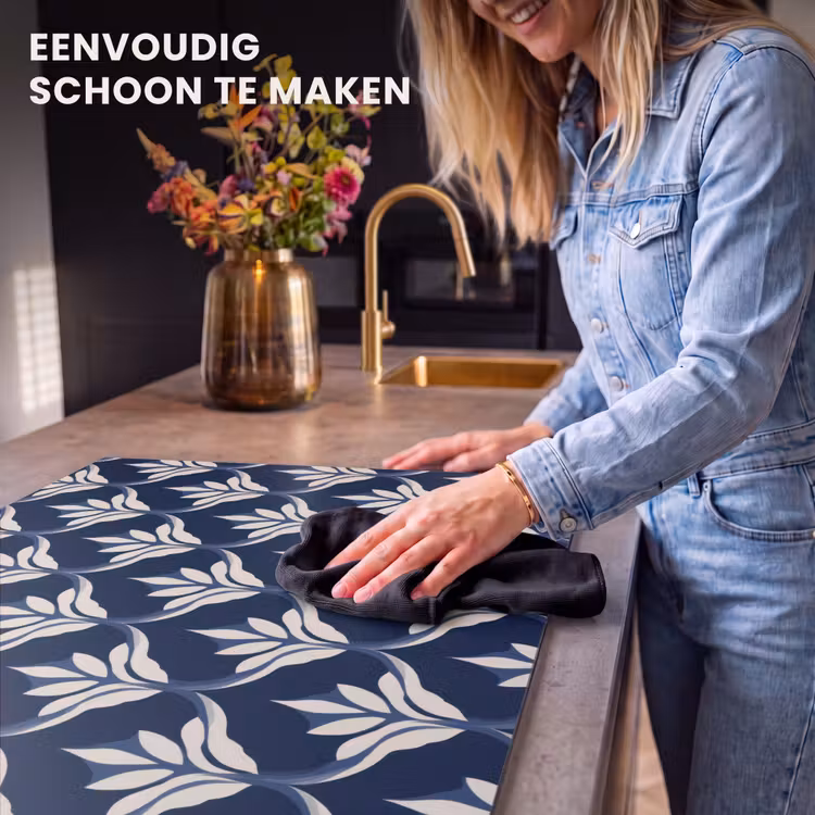 Inductie beschermer - Modern - Ontwerp - Blauw — 6