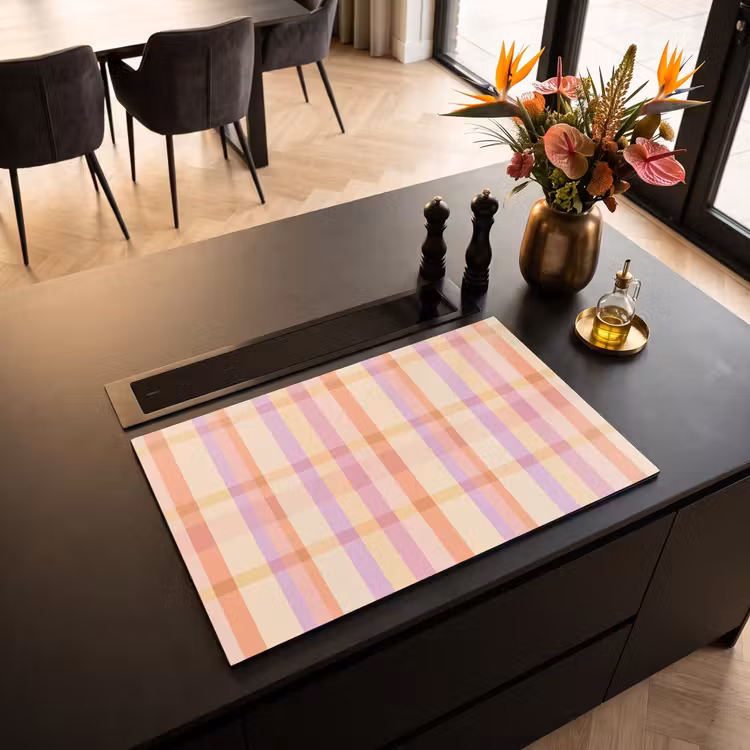 Inductie beschermer - Pastel - uitpatroon - Geometrisch — 5