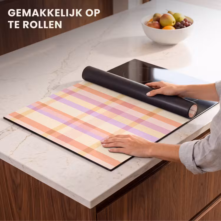 Inductie beschermer - Pastel - uitpatroon - Geometrisch — 7