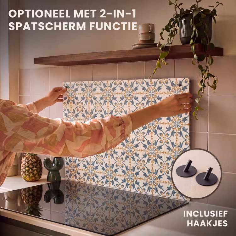 Inductie beschermer - Patroon - Klassiek - Kleurrijk — 10