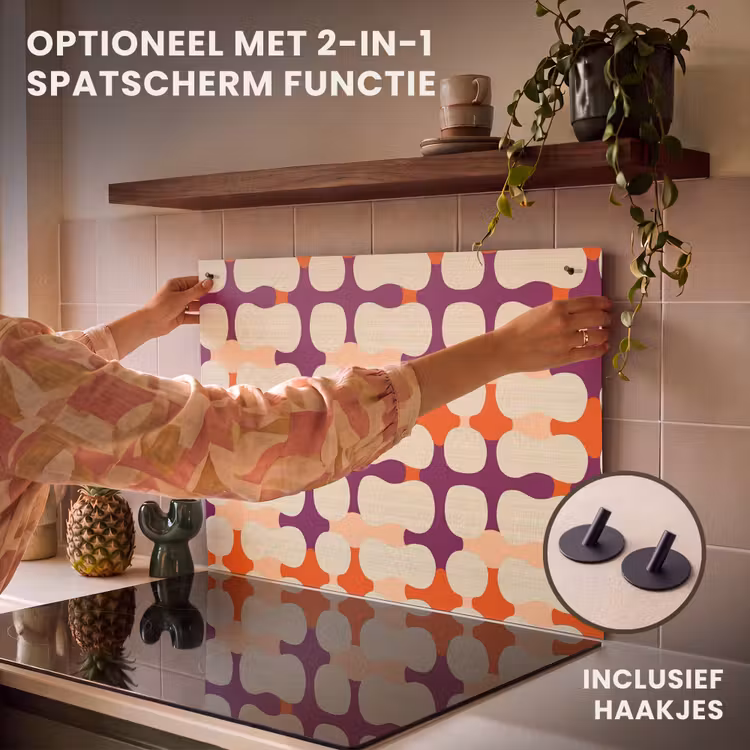 Inductie beschermer - Modern - Patroon - Kleurrijk — 10