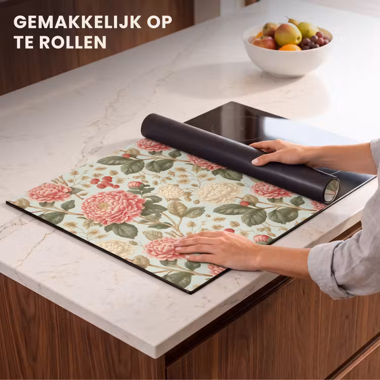 Inductie beschermer - Klassiek - Botanisch - Veelkleurig — 7