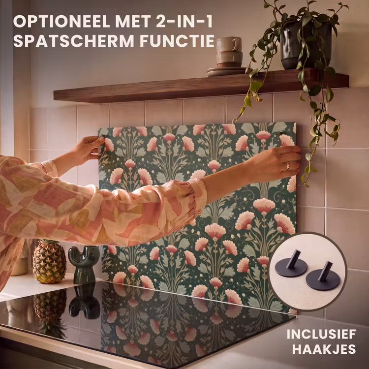 Inductie beschermer - Patroon - Botanisch - Kleurrijk — 10