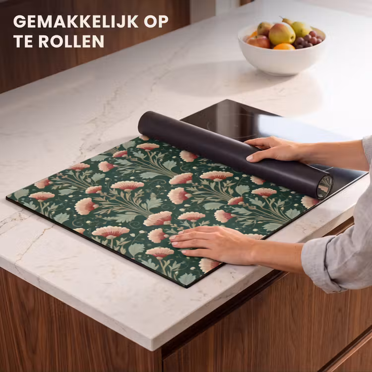 Inductie beschermer - Patroon - Botanisch - Kleurrijk — 7