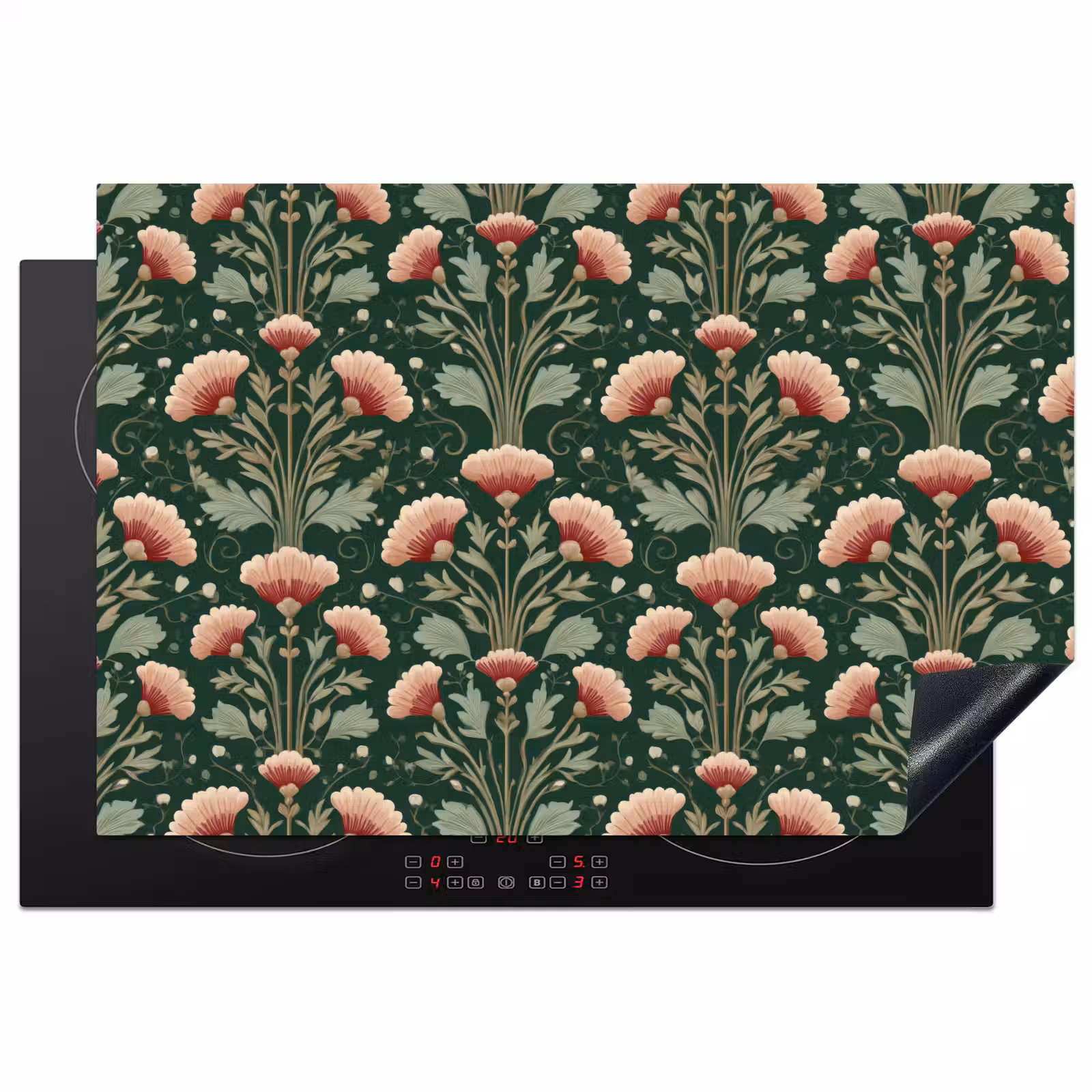 Inductie beschermer - Patroon - Botanisch - Kleurrijk — 1