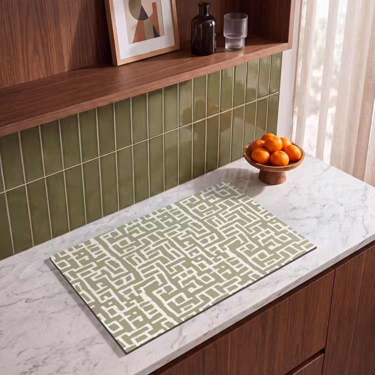 Inductie beschermer - Grafisch - Patroon - Groen — 8