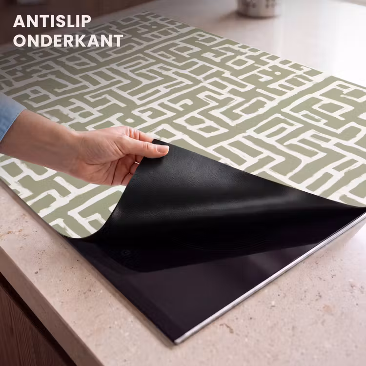 Inductie beschermer - Grafisch - Patroon - Groen — 9