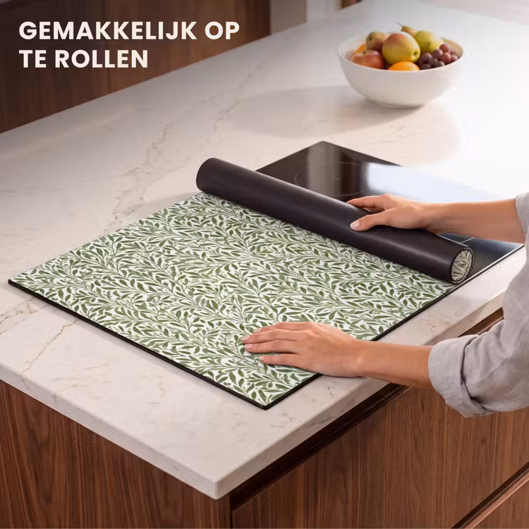 Inductie beschermer - Botanisch - Takken - Groen — 7