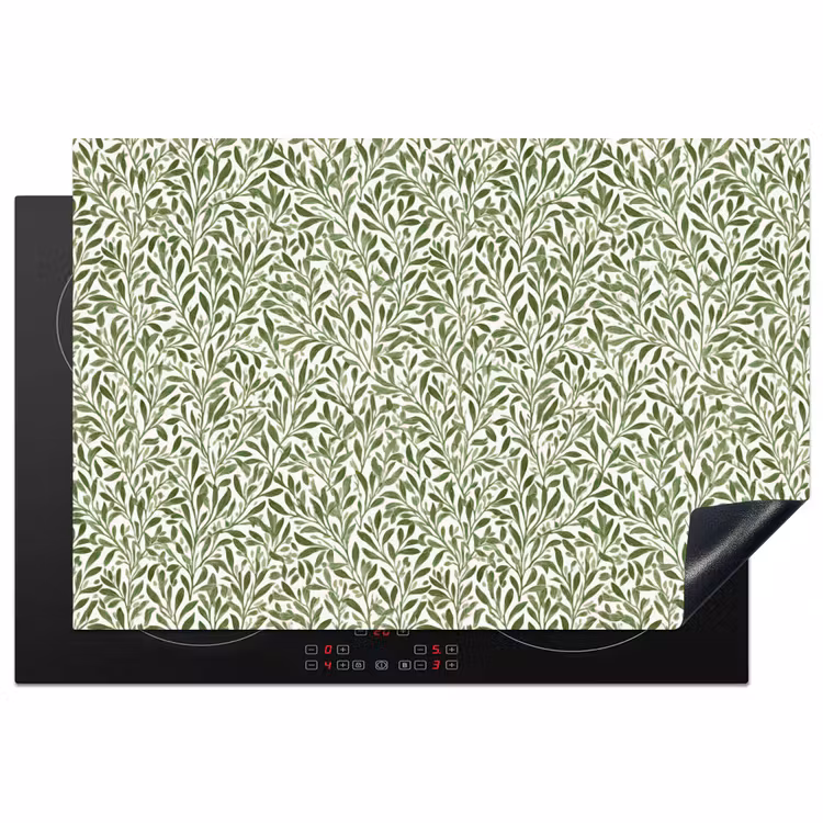 Inductie beschermer - Botanisch - Takken - Groen — 1
