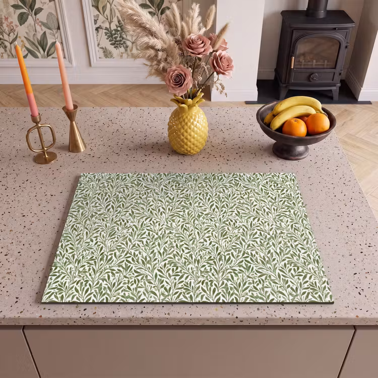 Inductie beschermer - Botanisch - Takken - Groen — 2