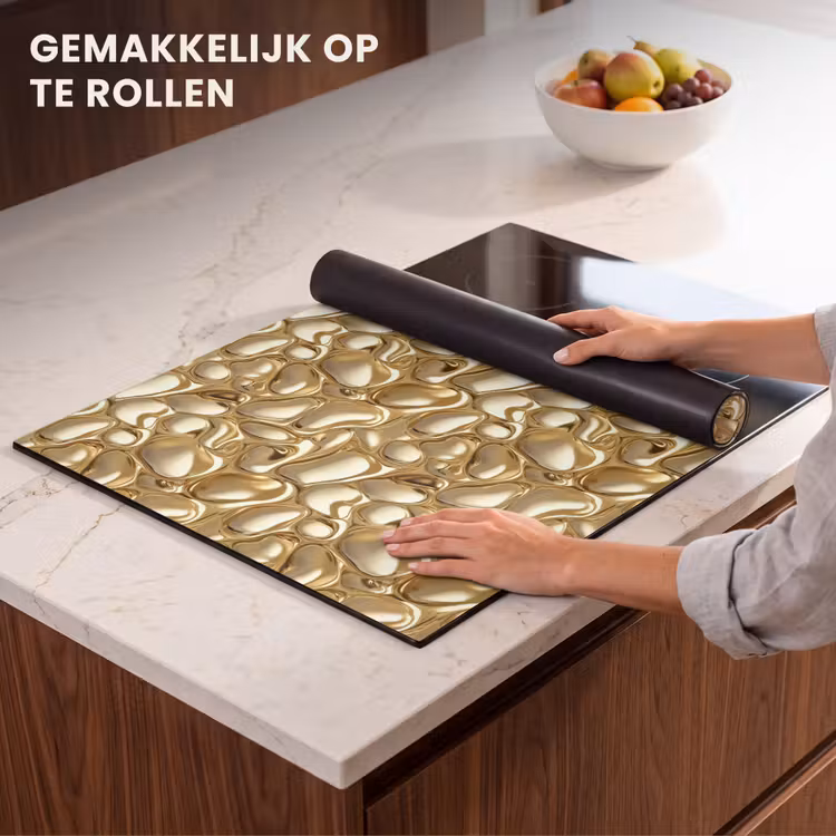 Inductie beschermer - Abstract - Modern - Goud — 7