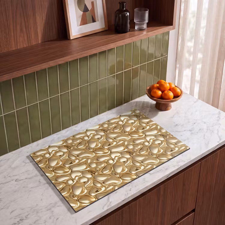 Inductie beschermer - Abstract - Modern - Goud — 8