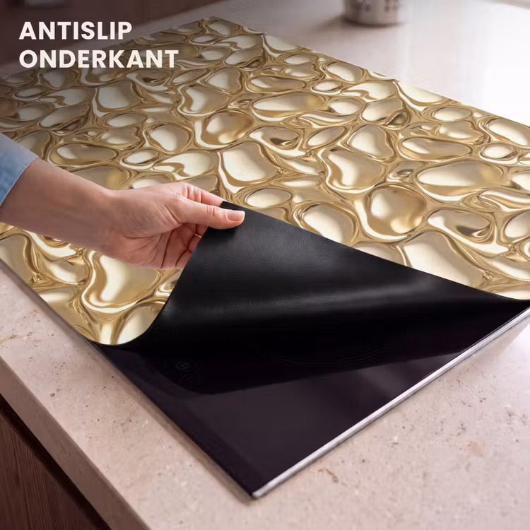 Inductie beschermer - Abstract - Modern - Goud — 9