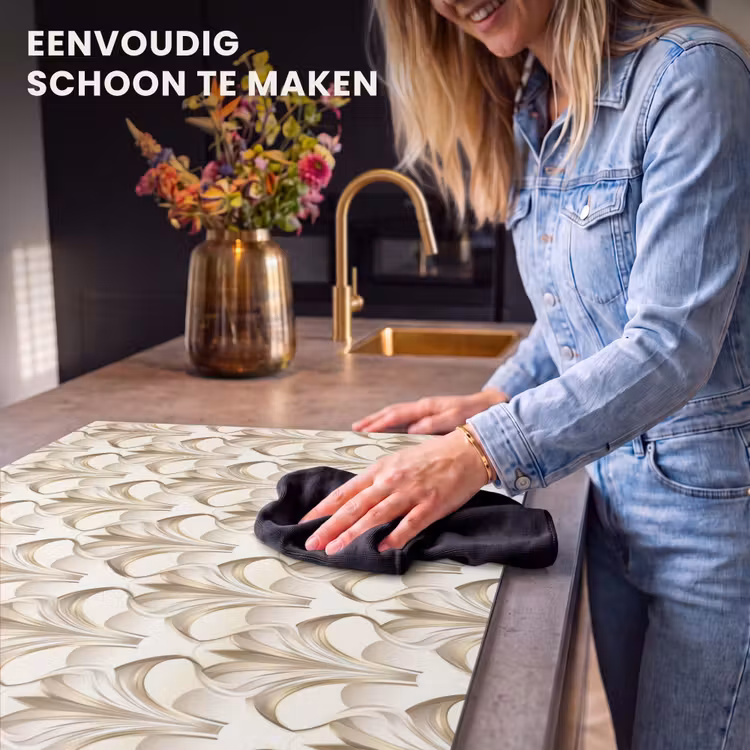 Inductie beschermer - Ornament - Barok - Goud — 6