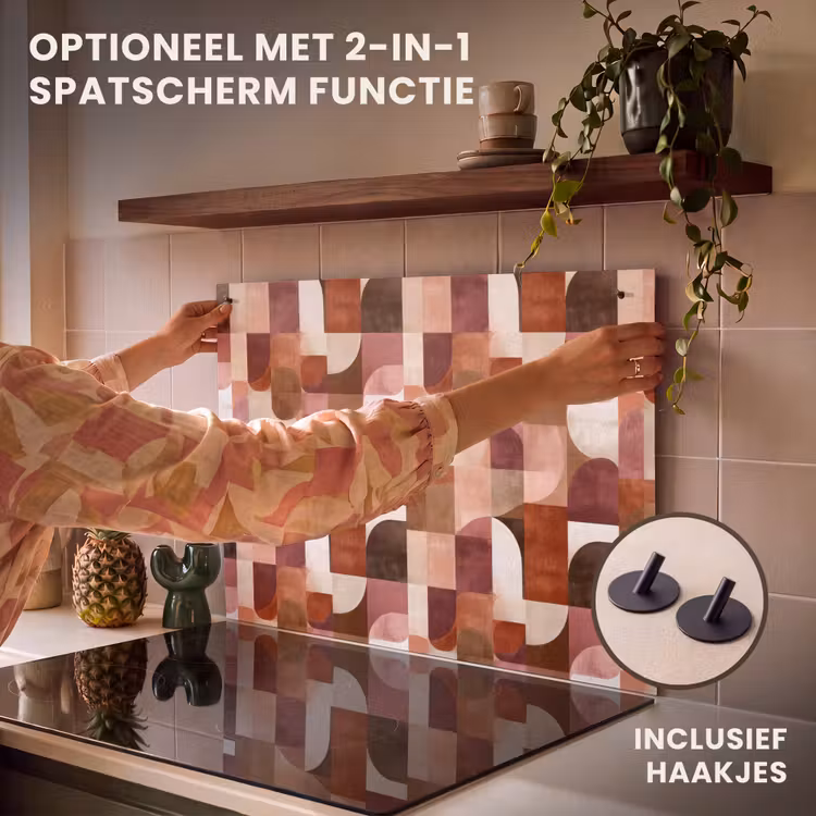 Inductie beschermer - Geometrie - Modern - Retro — 10