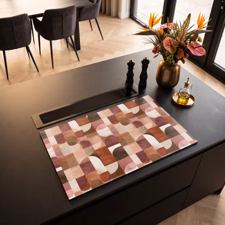Inductie beschermer - Geometrie - Modern - Retro — 5